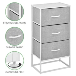 MDesign Vertical Dresser Storage Tower With 3 Drawers 9 MDesign Vertical Dresser Storage Tower With 3 Drawers -DreamNest Store GUEST fc92be4b b4a2 415e 94e3 c58c8f91308b