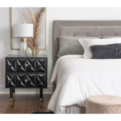 2 Drawer Geo Textured Nightstand - Linon 26 2 Drawer Geo Textured Nightstand - Linon -DreamNest Store GUEST fd7be032 d886 4322 93a1 09af3a88b985