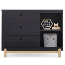 Delta Children Poppy 3 Drawer Dresser With Cubbies And Interlocking Drawers -DreamNest Store GUEST fd8dbf34 e811 4ab7 8ec3 5d3292173978