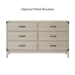Plank+Beam™ Contempo 6-Drawer Dresser -DreamNest Store GUEST fe103f1a 0f8e 48d3 80c4 b9806b37fe08