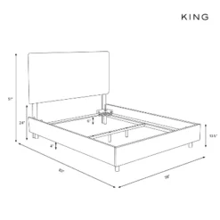 Dolce Upholstered Bed - Skyline Furniture -DreamNest Store GUEST fe6733f3 b9f5 4f9f a118 b46b16b75356