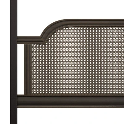 Melanie Wood And Metal Canopy Bed Oiled Bronze - Hillsdale Furniture 9 Melanie Wood And Metal Canopy Bed Oiled Bronze - Hillsdale Furniture - Image 9