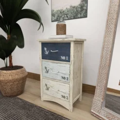 Wood 3 Drawer Chest White - Olivia & May -DreamNest Store GUEST ff2720cc 0fdd 47b3 aaa3 ad177d16a09b