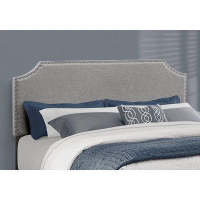 Queen Size Bed Linen With Chrome Trim Gray - EveryRoom 2 Queen Size Bed Linen With Chrome Trim Gray - EveryRoom - Image 2
