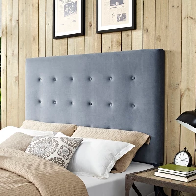 Reston Square Upholstered Headboard - Crosley 1 Reston Square Upholstered Headboard - Crosley